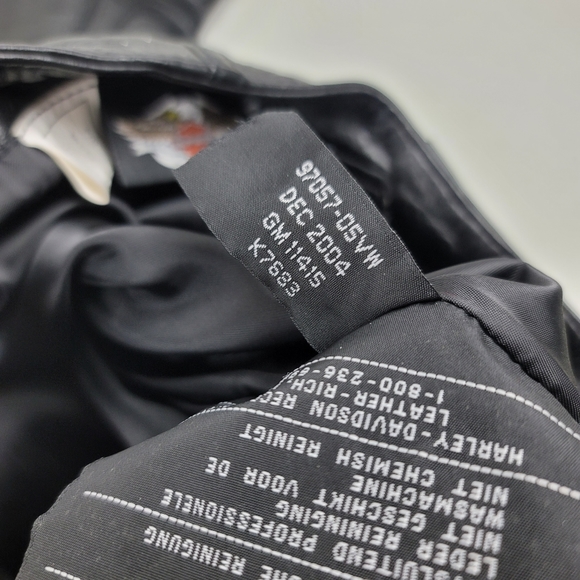 Harley Davidson Women's Black Leather Riding Pants - Picture 12 of 16